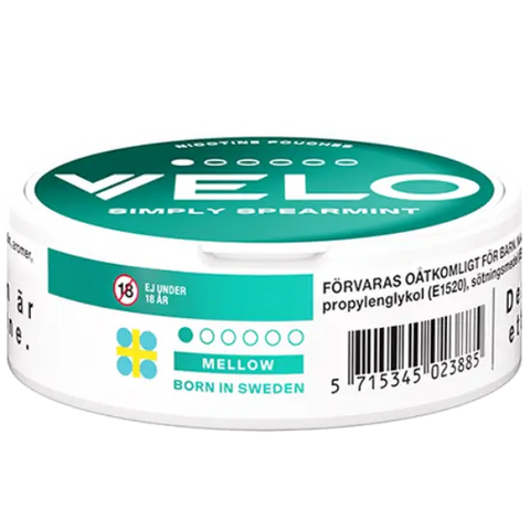 Velo Simply Spearmint Mini