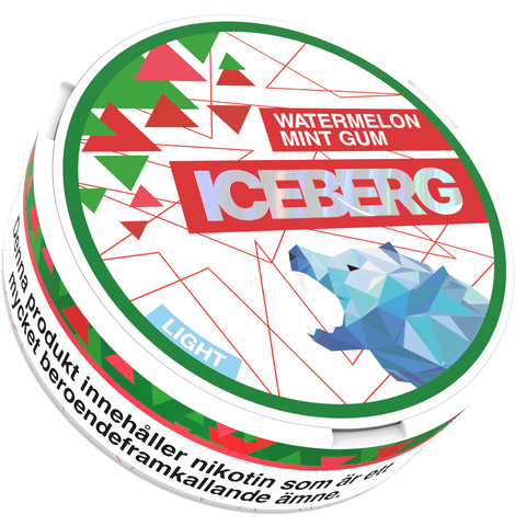 ICEBERG Watermelon Mint Gum Light
