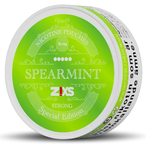 ZIXS Spearmint Slim Strong