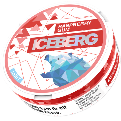 ICEBERG Raspberry Gum Light