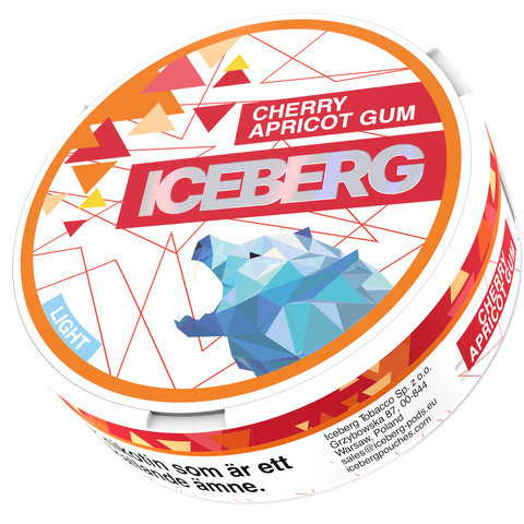 ICEBERG Cherry Apricot Gum Light