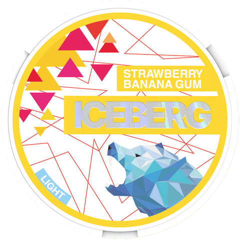 ICEBERG Strawberry Banana Gum Light