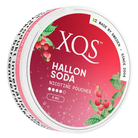 XQS Hallonsoda Strong
