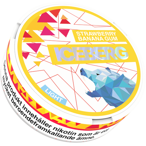 ICEBERG Strawberry Banana Gum Light